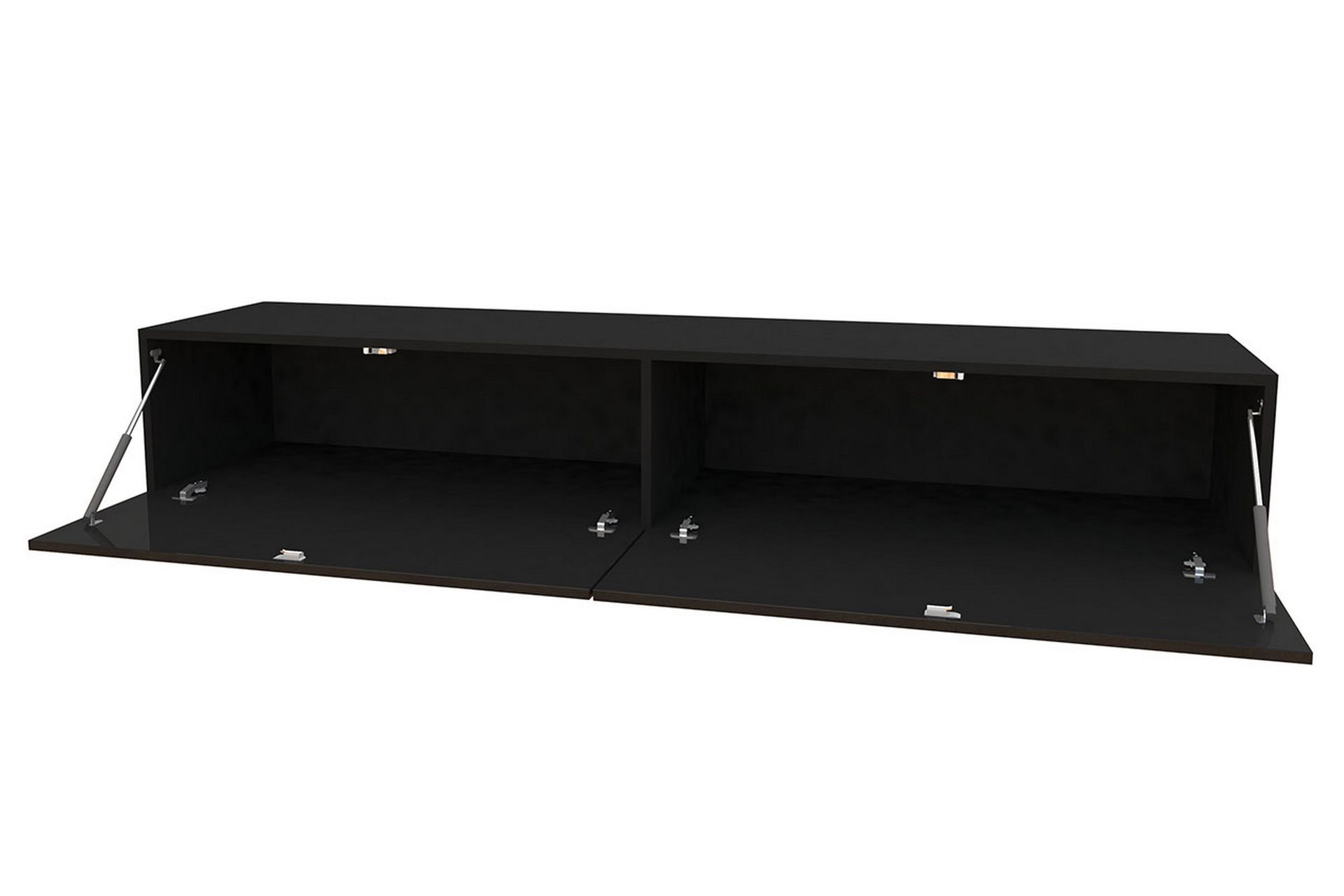 Vigo TV-møbelsett 230x40x180 cm - Hvit - Møbler - Mediamøbel & tv møbel - TV-møbelsett
