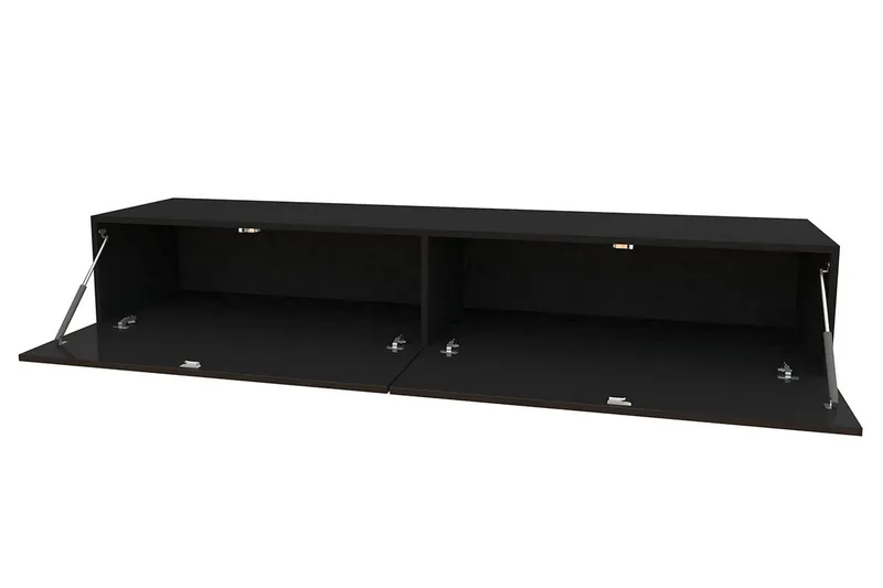 Vigo TV-møbelsett 260x40x180 cm - Grå - Møbler - Mediamøbel & tv møbel - TV-møbelsett