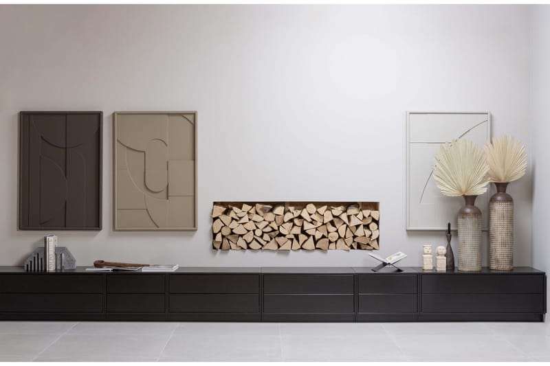 Arteksio Tv-Skap 100 cm, Svart