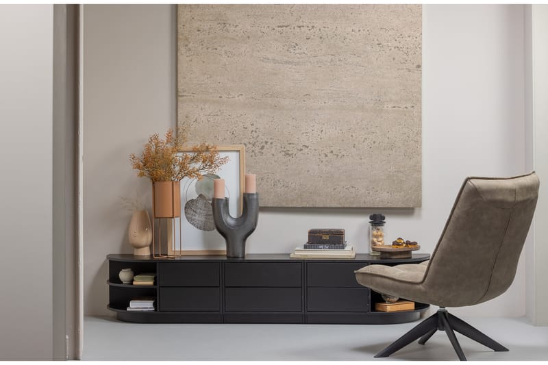 Arteksio Tv-Skap 75 cm - Svart - Møbler - Mediamøbel & tv møbel - TV-skap
