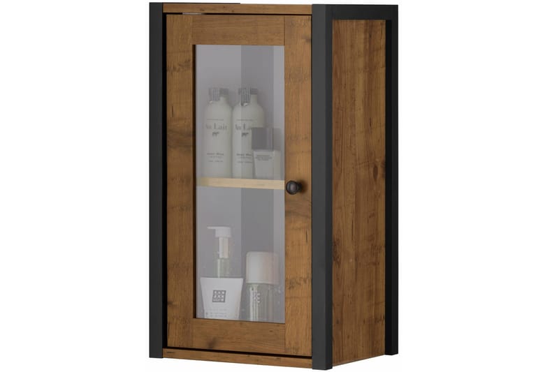 Brayden Skap 33x60 cm - Brun / Svart - Møbler - Mediamøbel & tv møbel - TV-skap