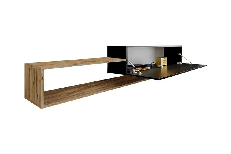 Carbost TV-skap 210 cm - Hvid - Møbler - Mediamøbel & tv møbel - TV-benk & mediabenk
