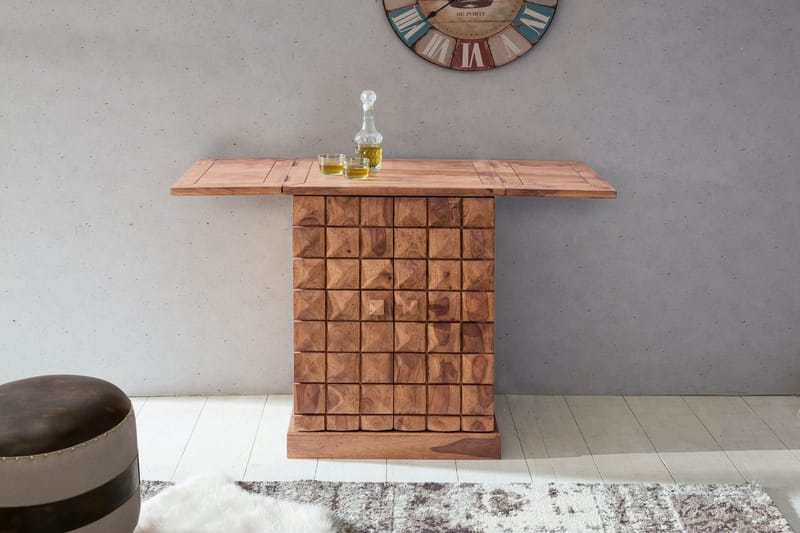 Cluett Barskap - Brun - Husholdning - Bar & vin - Barmøbler