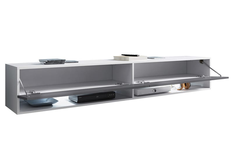 Cuguen Tv-skap 180 cm - Hvit - Møbler - Mediamøbel & tv møbel - TV-skap