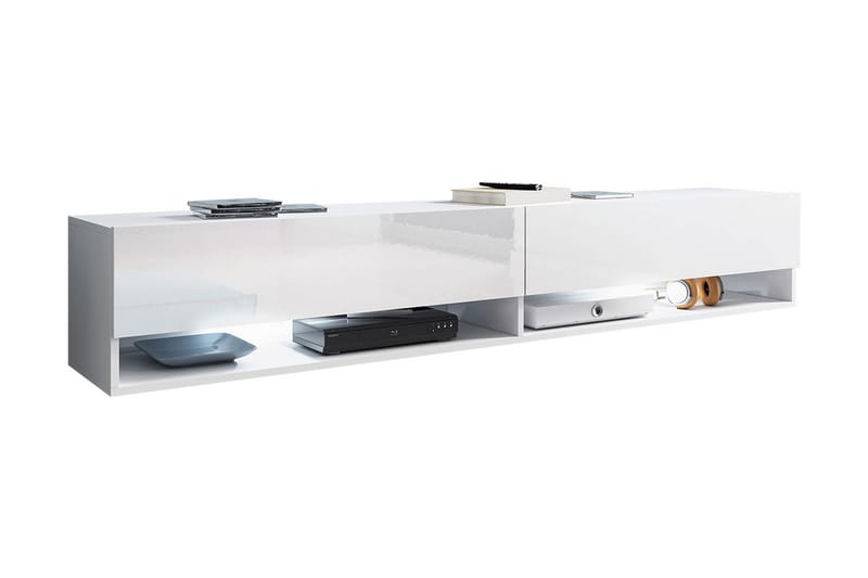 Cuguen Tv-skap 180 cm - Hvit - Møbler - Mediamøbel & tv møbel - TV-skap