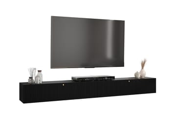 Dunvegan TV-skap 300 cm - Svart - Møbler - Mediamøbel & tv møbel - TV-skap
