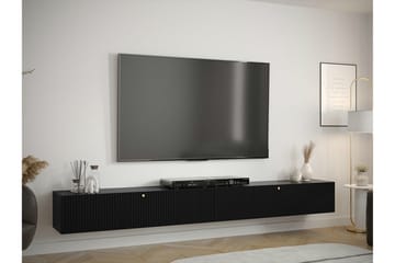 Dunvegan TV-skap 300 cm - Svart - Møbler - Mediamøbel & tv møbel - TV-skap