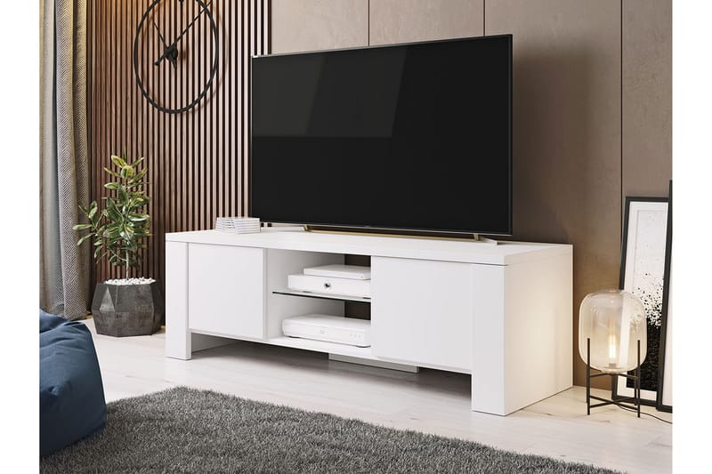 Enebacken TV-Skap 130 cm - Hvit - TV-skap