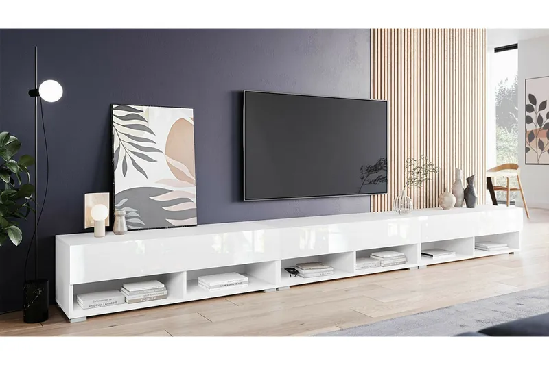 Galbally Tv-skåp 300 cm White - Møbler - Mediamøbel & tv møbel - TV-skap