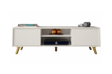 Glenndale TV-skåp 140 cm - Hvid - Møbler - Mediamøbel & tv møbel - TV-skap