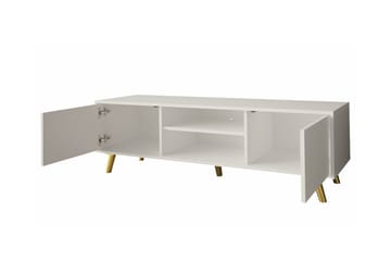 Glenndale TV-skåp 140 cm - Hvid - Møbler - Mediamøbel & tv møbel - TV-skap