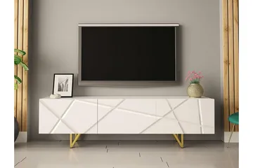 Glenndale Tv-skåp 180 cm Concept 55 White - Møbler - Mediamøbel & tv møbel - TV-benk & mediabenk