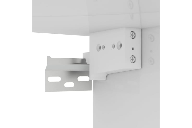 Hengende TV-benk høyglans hvit 60x30x30 cm - Hvit - Møbler - Mediamøbel & tv møbel - TV-skap