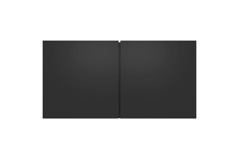 Hengende TV-benk svart 60x30x30 cm - Svart - Møbler - Mediamøbel & tv møbel - TV-skap