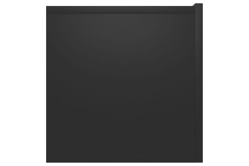 Hengende TV-benk svart 60x30x30 cm - Svart - Møbler - Mediamøbel & tv møbel - TV-skap