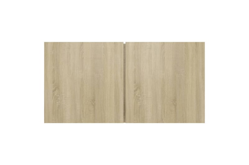 Hengende TV-benker 2 stk sonoma eik 60x30x30 cm - Brun - Møbler - Mediamøbel & tv møbel - TV-skap