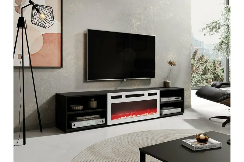 Juniskär TV-benk 180 cm - Hvid - Møbler - Mediamøbel & tv møbel - TV-skap