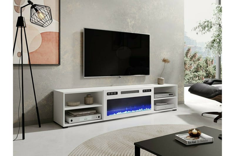 Juniskär TV-benk 180 cm - Hvid - Møbler - Mediamøbel & tv møbel - TV-skap