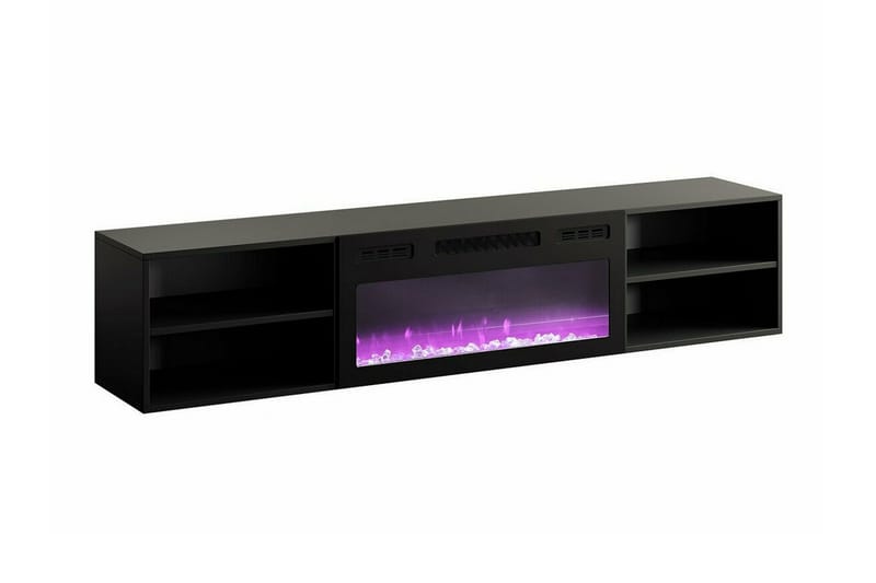 Juniskär TV-benk 180 cm - Svart - Møbler - Mediamøbel & tv møbel - TV-skap