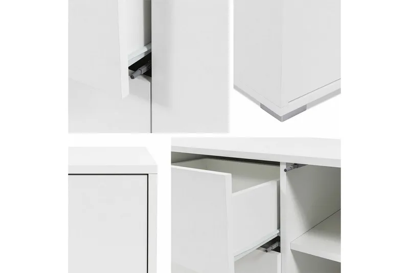 Kintore Tv-skåp 141 cm White - Møbler - Mediamøbel & tv møbel - TV-skap