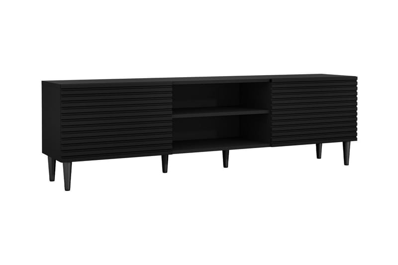 Kintore TV-skap 180 cm - Svart - Møbler - Mediamøbel & tv møbel - TV-skap