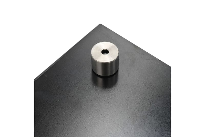 Kjøkkenplate svart 100x40 cm herdet glass - Svart - Møbler - Mediamøbel & tv møbel - TV-skap