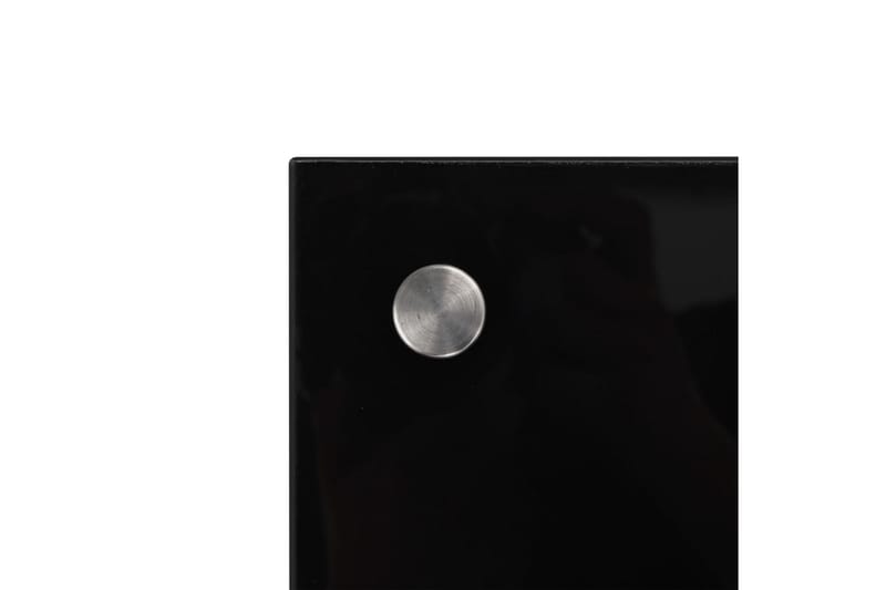 Kjøkkenplate svart 100x40 cm herdet glass - Svart - Møbler - Mediamøbel & tv møbel - TV-skap