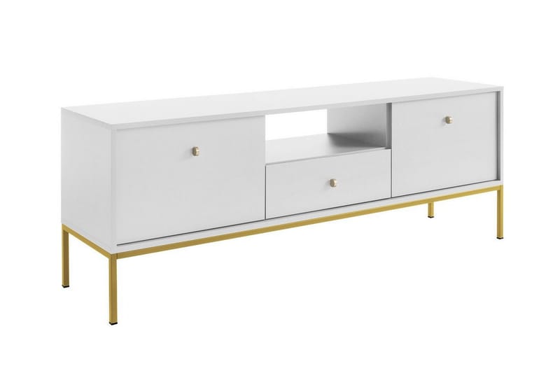 Klinkerville TV-skap 154 cm - Hvid - Møbler - Mediamøbel & tv møbel - TV-skap