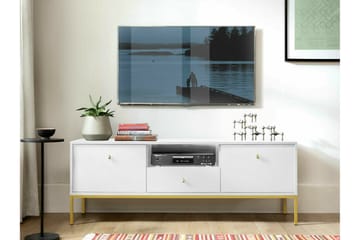 Klinkerville TV-skap 154 cm - Hvid - Møbler - Mediamøbel & tv møbel - TV-benk & mediabenk