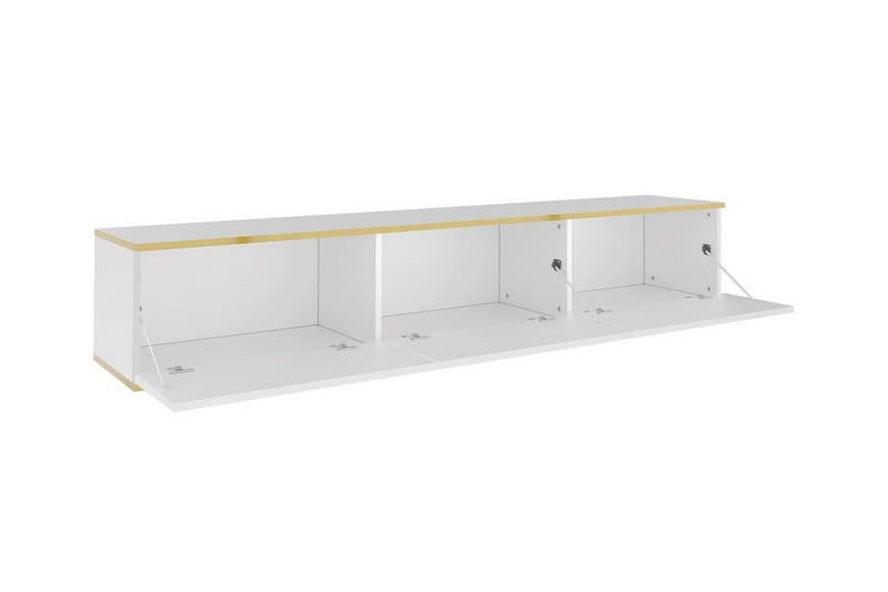 Klinkerville TV-skap 175 cm - Hvid - Møbler - Mediamøbel & tv møbel - TV-benk & mediabenk