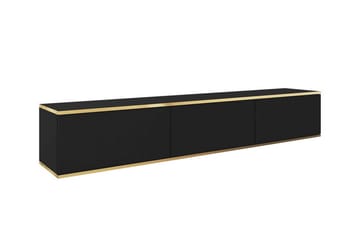 Klinkerville TV-skap 175 cm - Svart - Møbler - Mediamøbel & tv møbel - TV-skap