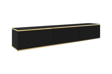Klinkerville TV-skap 175 cm - Svart - Møbler - Mediamøbel & tv møbel - TV-skap