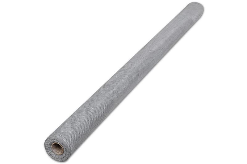 Nettingskjerm aluminium 100x1000 cm sølv - Møbler - Mediamøbel & tv møbel - TV-skap