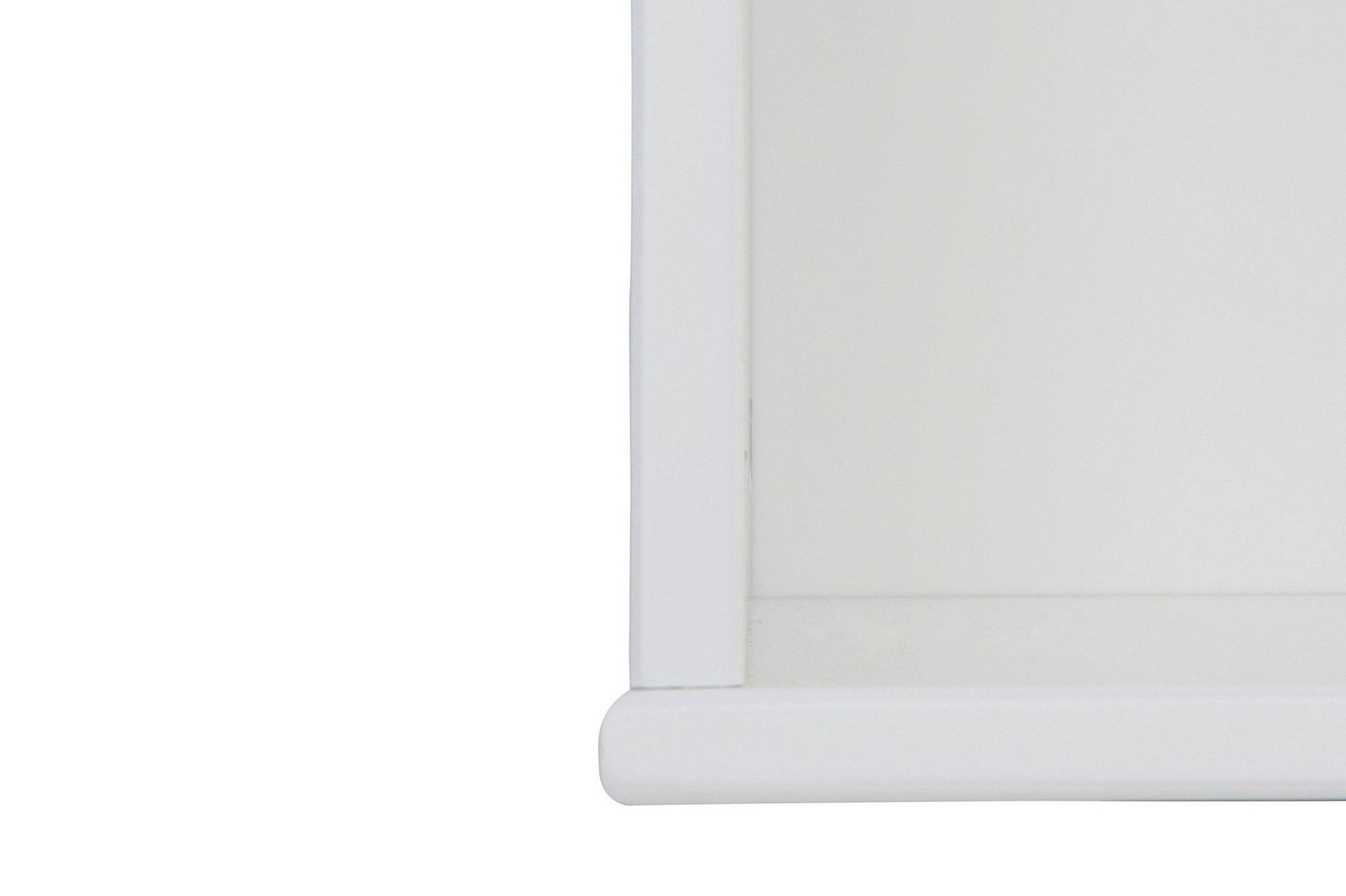 Peretz Klesoppheng 65 cm Åpen - Hvit/Natur - Møbler - Mediamøbel & tv møbel - TV-skap