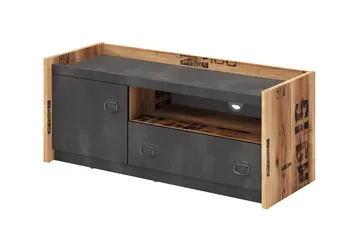 Rathmore TV-skap 110 cm - Grå - Møbler - Mediamøbel & tv møbel - TV-benk & mediabenk