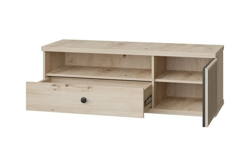 Rosehall Tv-skåp 124 cm Black - Møbler - Mediamøbel & tv møbel - TV-benk & mediabenk