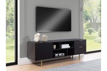 Staffin TV-benk 150 cm - Svart - Møbler - Mediamøbel & tv møbel - TV-benk & mediabenk
