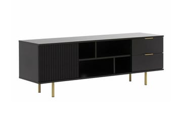 Staffin TV-benk 150 cm - Svart - Møbler - Mediamøbel & tv møbel - TV-benk & mediabenk