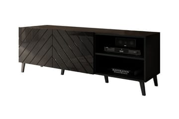 Strontian Tv-skåp 150 cm Scandinavian Choice Black - Møbler - Mediamøbel & tv møbel - TV-benk & mediabenk