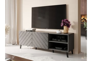 Strontian Tv-skåp 150 cm Scandinavian Choice Graphite - Møbler - Mediamøbel & tv møbel - TV-benk & mediabenk