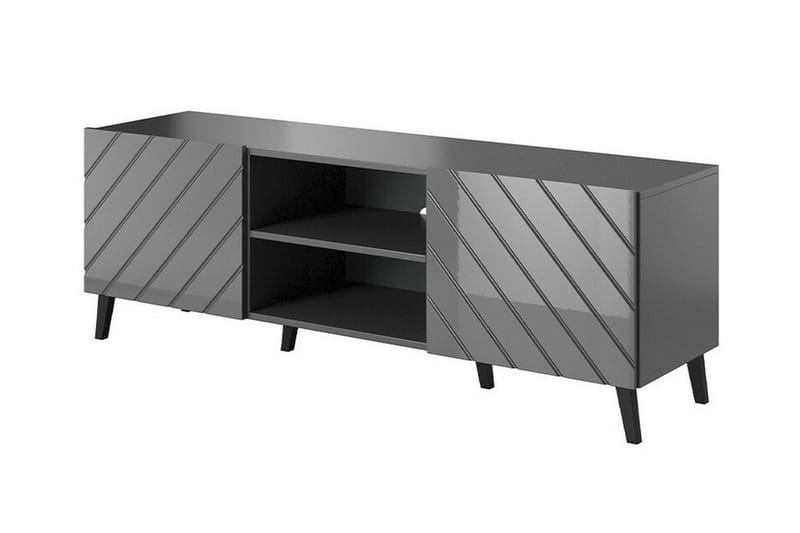 Strontian Tv-skåp 150 cm Scandinavian Choice Graphite - Møbler - Mediamøbel & tv møbel - TV-benk & mediabenk