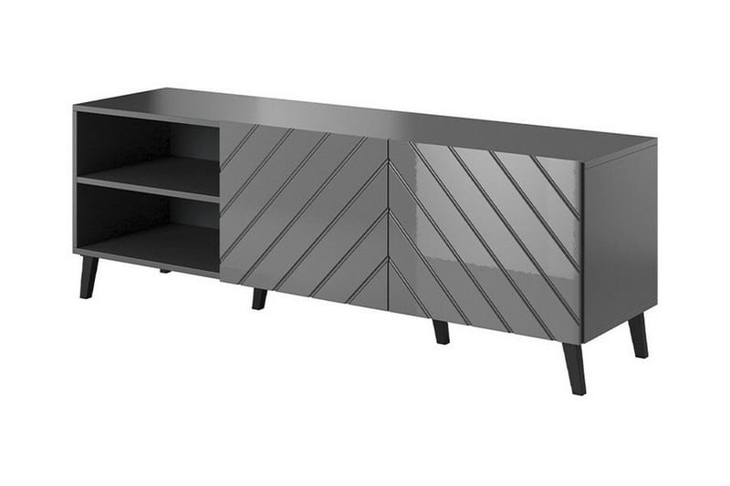 Strontian Tv-skåp 150 cm Scandinavian Choice Graphite - Møbler - Mediamøbel & tv møbel - TV-benk & mediabenk