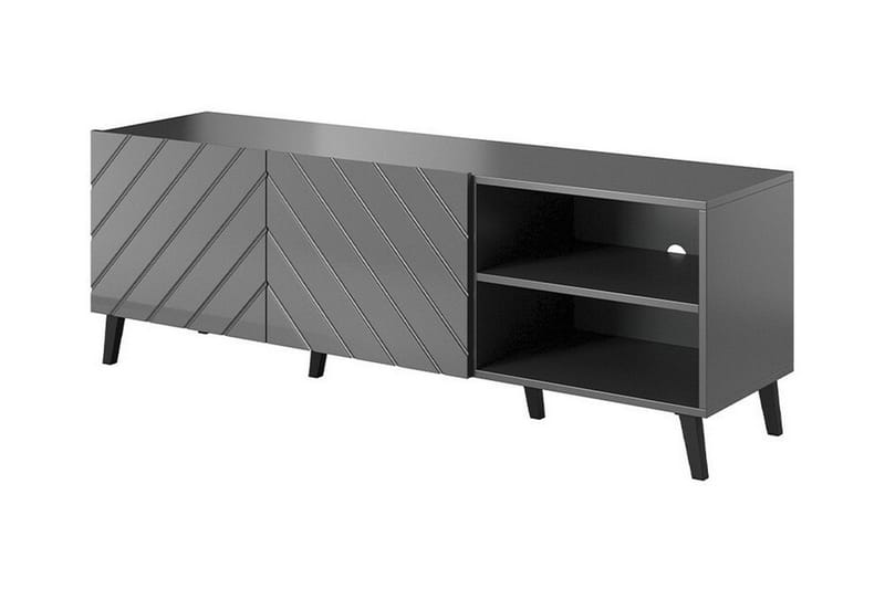 Strontian Tv-skåp 150 cm Scandinavian Choice Graphite - Møbler - Mediamøbel & tv møbel - TV-benk & mediabenk