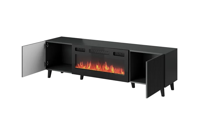 Strontian Tv-skåp 181 cm Scandinavian Choice Anthracite - Antrasitt - Møbler - Mediamøbel & tv møbel - TV-benk & mediabenk