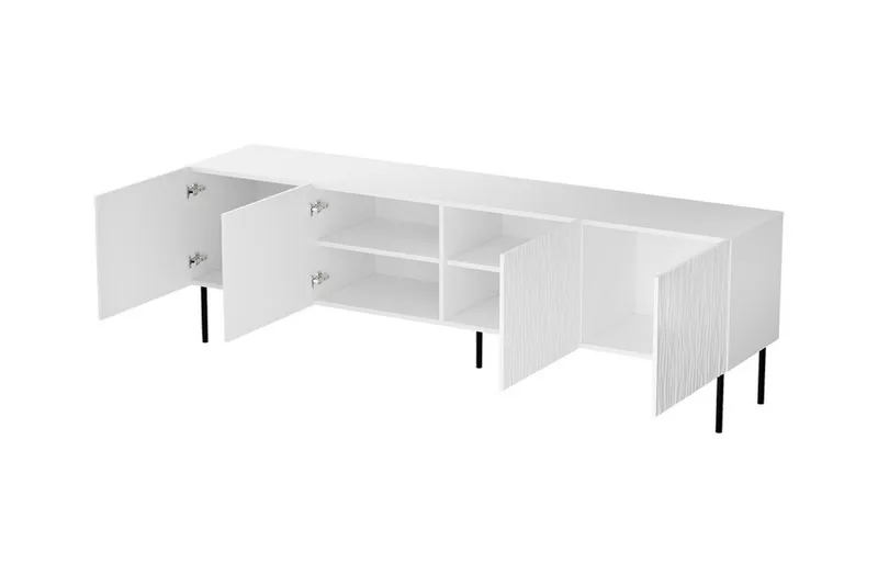 Strontian Tv-skåp 190 cm Scandinavian Choice Black - Møbler - Mediamøbel & tv møbel - TV-skap