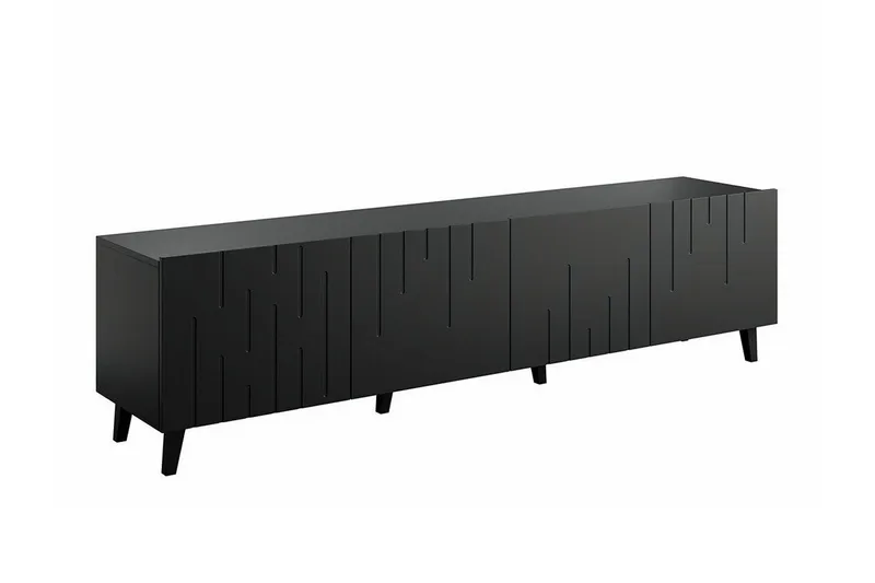 Strontian Tv-skåp 200 cm Scandinavian Choice Black, undefined