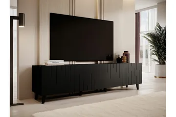 Strontian Tv-skåp 200 cm Scandinavian Choice Black - Møbler - Mediamøbel & tv møbel - TV-benk & mediabenk