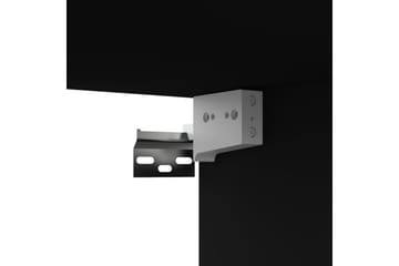 TV-benk 4 stk svart 100x30x30 cm sponplate - Svart - Møbler - Mediamøbel & tv møbel - TV-skap