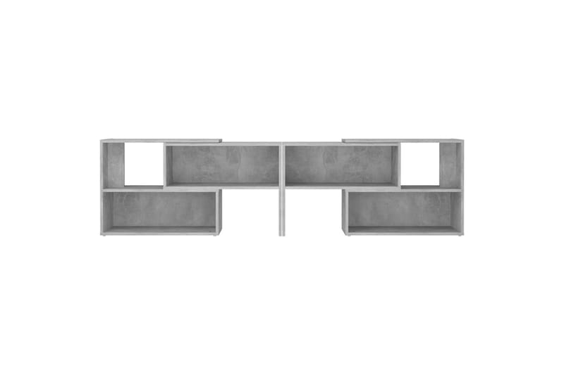 TV-benk betonggrå 149x30x52 cm sponplate - Grå - Møbler - Mediamøbel & tv møbel - TV-skap