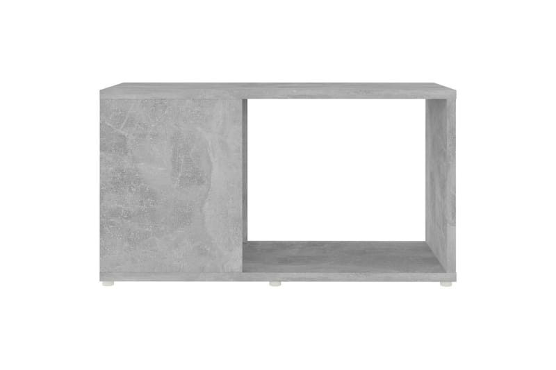 TV-benk betonggrå 60x24x32 cm sponplate - Grå - TV-skap